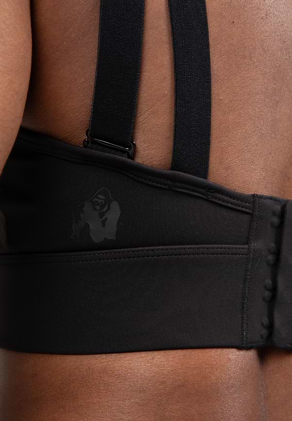 Riley High Support Sports Bra - Black