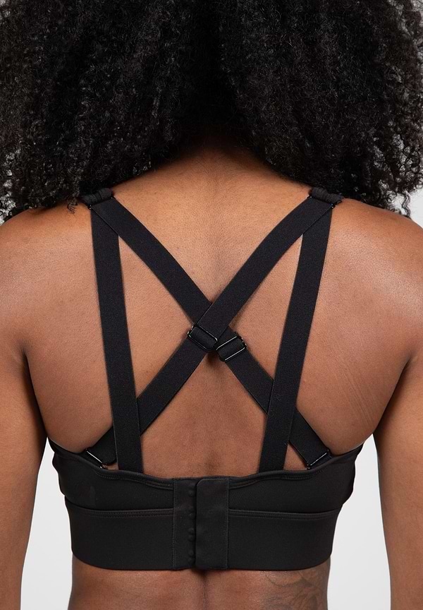 Riley High Support Sports Bra - Black
