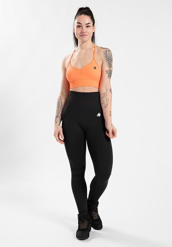 Olivia Seamless Leggings - Black