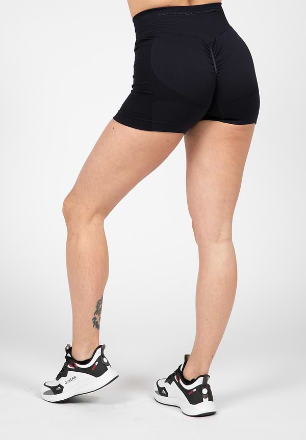 Whitney Seamless Shorts - Black