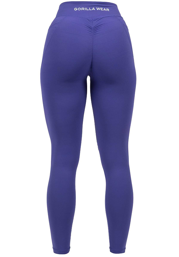 Willow Legging - Navy/Purple