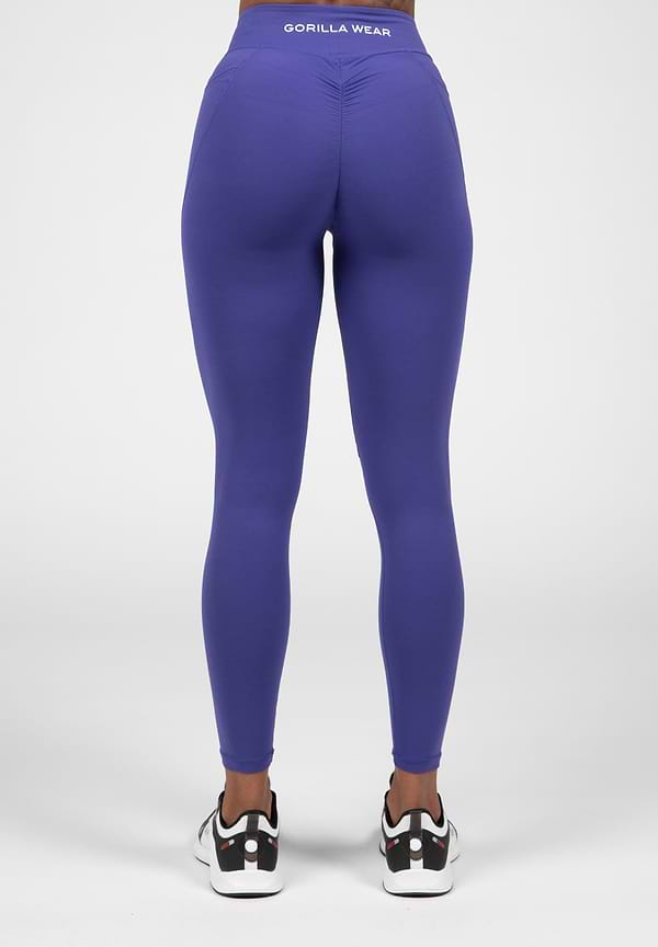 Willow Legging - Navy/Purple
