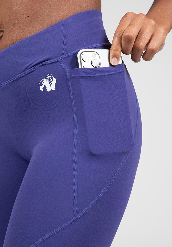 Willow Legging - Navy/Purple