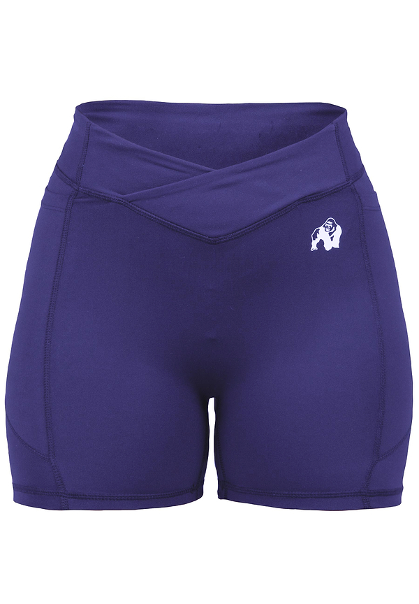 Willow Shorts - Navy/Purple