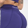 Willow Shorts - Navy/Purple