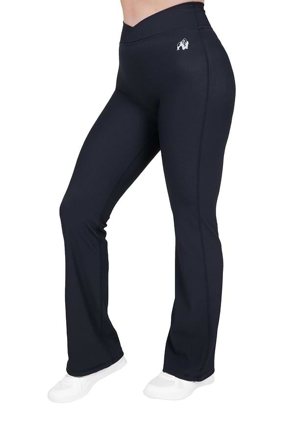 Carmen Flared Leggings - Black