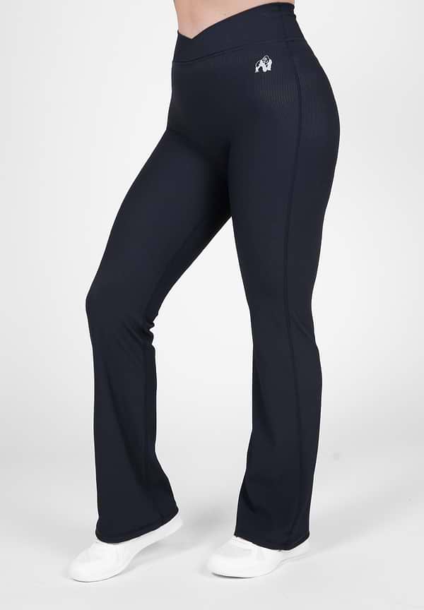 Carmen Flared Leggings - Black