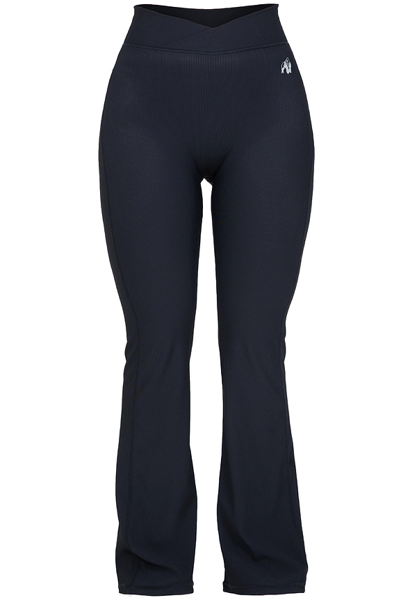 Carmen Flared Leggings - Black