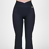 Carmen Flared Leggings - Black