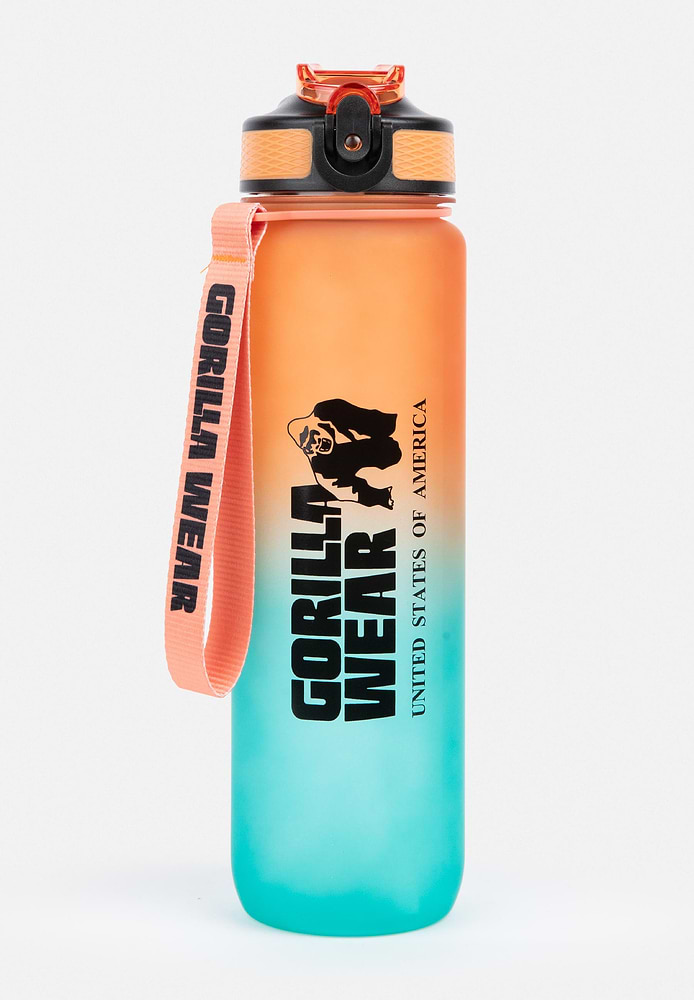 Gradient Water Bottle - Black/Orange