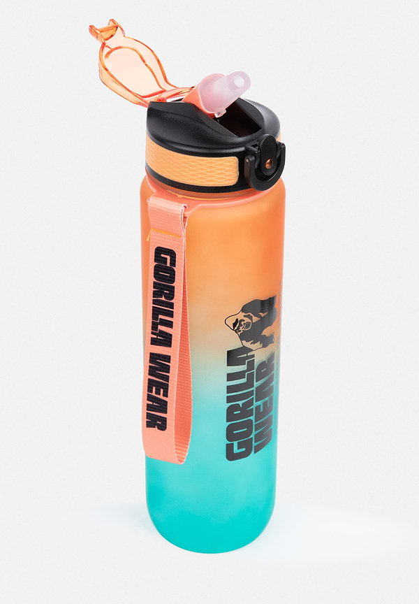Gradient Water Bottle - Black/Orange