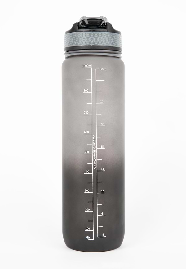 Gradient Water Bottle - Black/Red