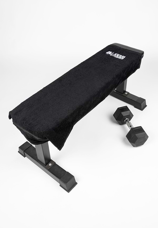 Zip Pccket Gym Towel - Black
