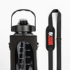 Water Bottle With Sleeve 2L - Black