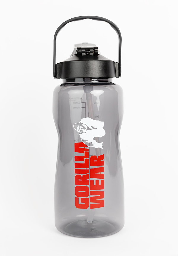 Water Bottle With Sleeve 2L - Black