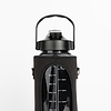 Water Bottle With Sleeve 2L - Black