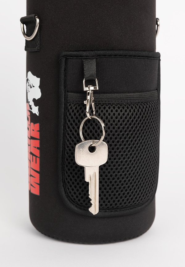 Water Bottle With Sleeve 2L - Black