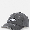 Galway Distressed Cap - Washed Gray