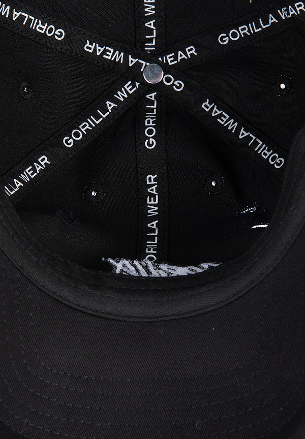 Galway Distressed Cap - Black