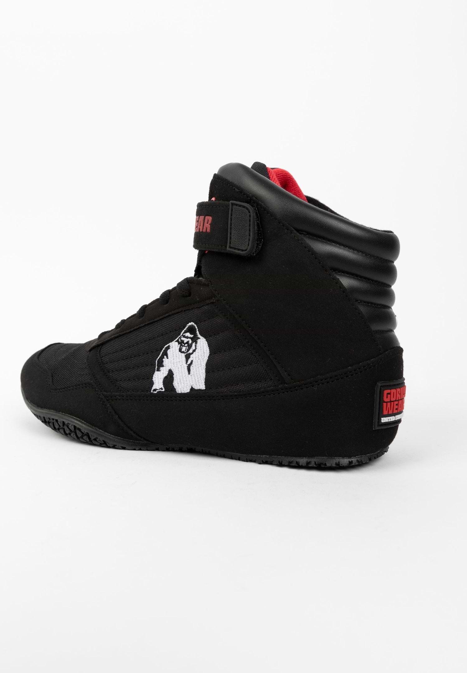 Gorilla Wear High Tops - Black Weightlifting Shoes