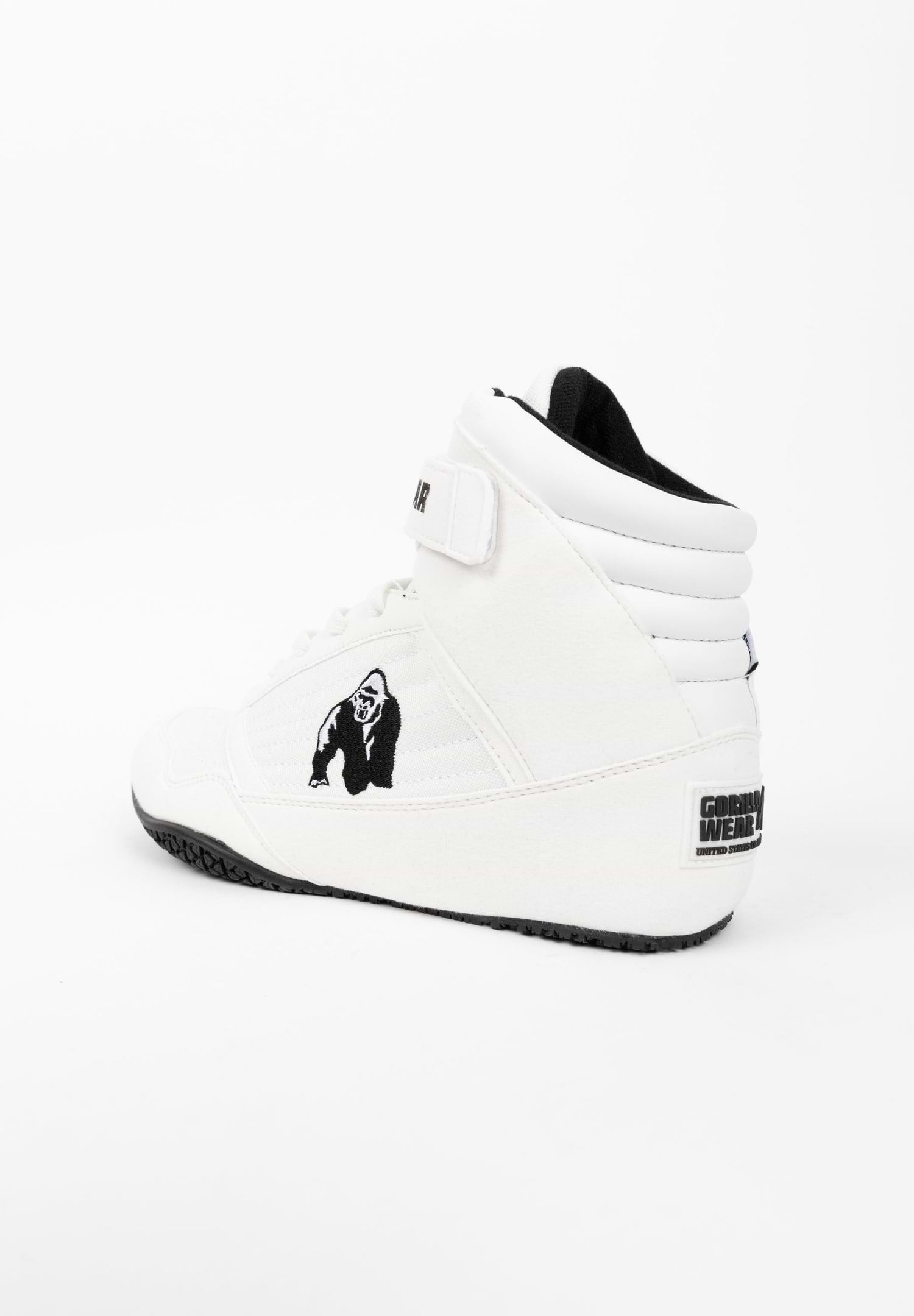 Clearance Sales Gorilla Wear High Tops Heavy Weight Lifting Shoes EUR 39-48 White 41 / White