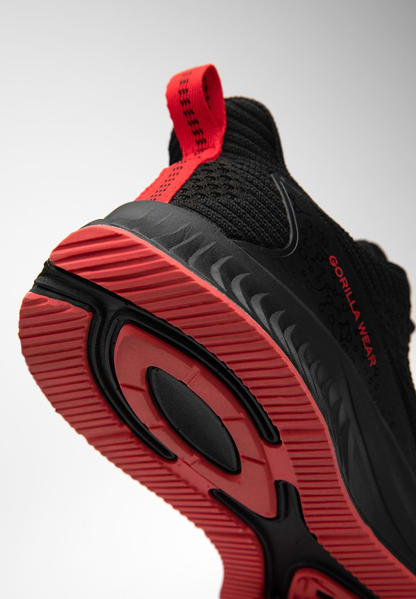 Milton Training Shoes - Black/Red
