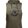 Lawrence Hooded Tank Top - Army Green