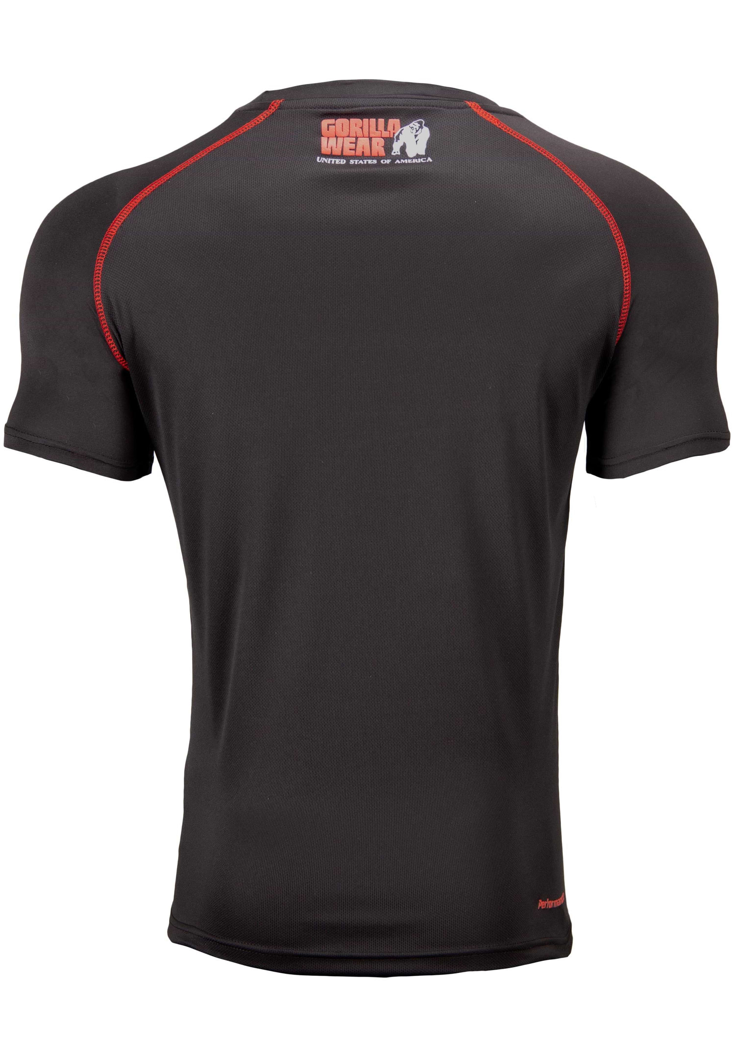 Gorilla Wear Roy T-Shirt - Red-Black – Urban Gym Wear