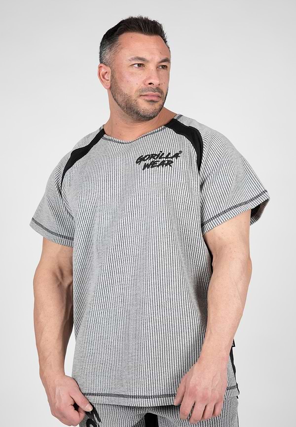 Augustine Old School Workout Top - Gray