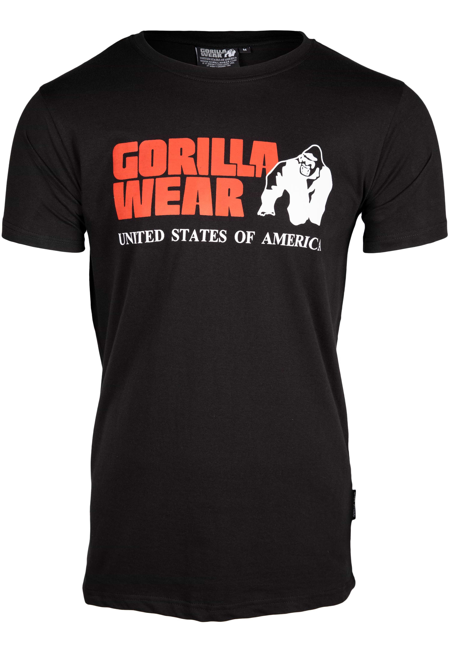 Gorilla Wear - Classic Logo Tee New Style-Black