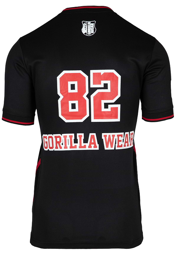 San Mateo T-shirt - Black/Red