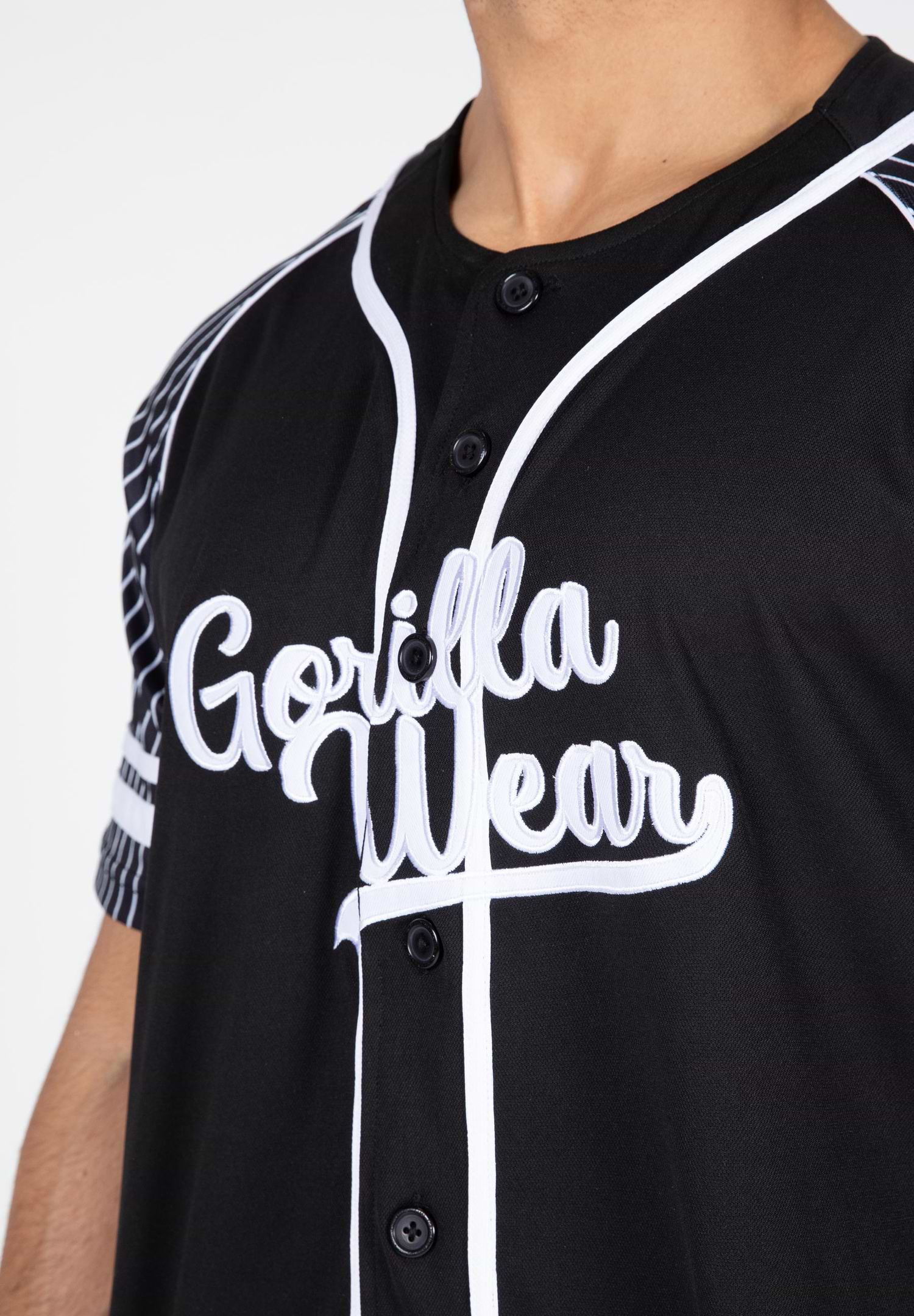 82 Baseball Jersey - White - 4XL Gorilla Wear