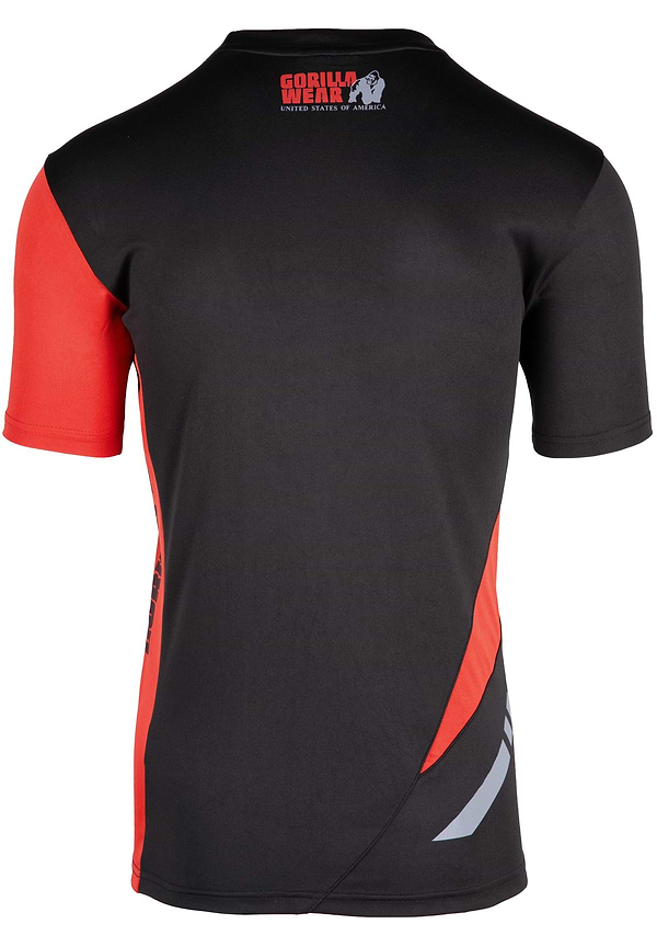 Hornell T-Shirt - Black/Red - Unisex