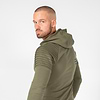 Delta Zipped Hoodie - Army Green