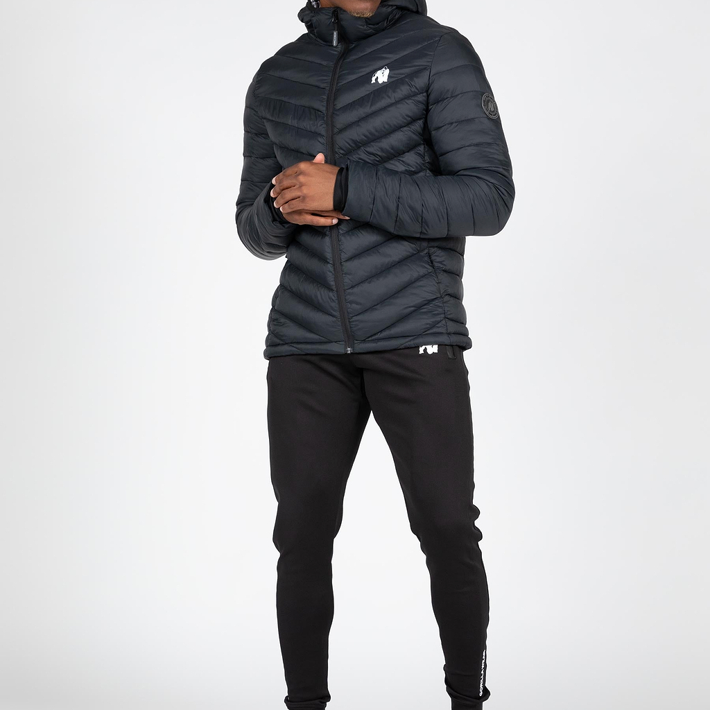 【ほぼ未使用】DEVICE COAT-DP # BLACK（3）　2024AW Osborn Puffer Jacket - Black | GorillaWearUsa