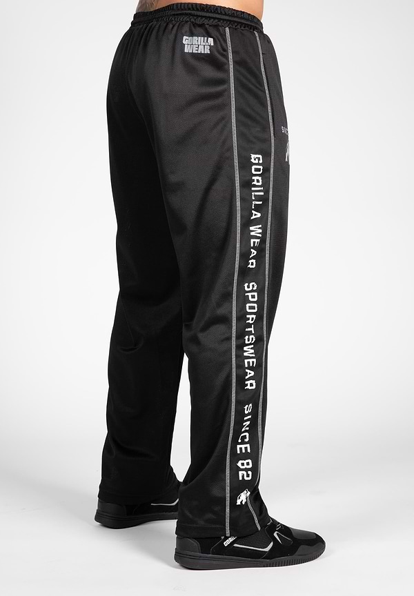 Functional Mesh Pants - Black/White