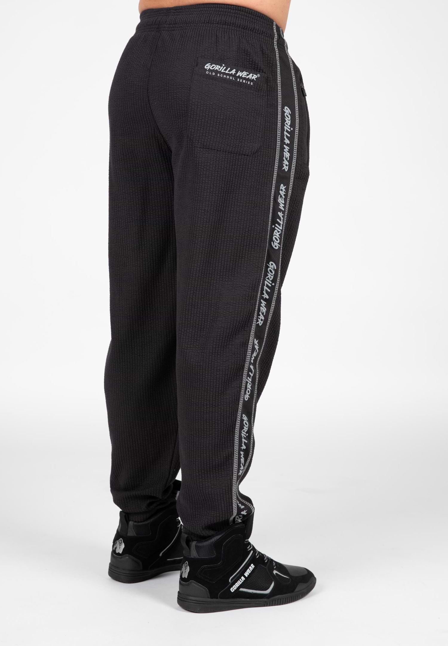 Kjøp Buffalo Old School Workout Pants, Black/Grey, S/M