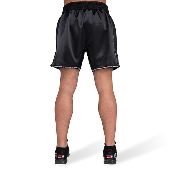 Murdo Muay Thai / Kickboxing Shorts - Black/Gray