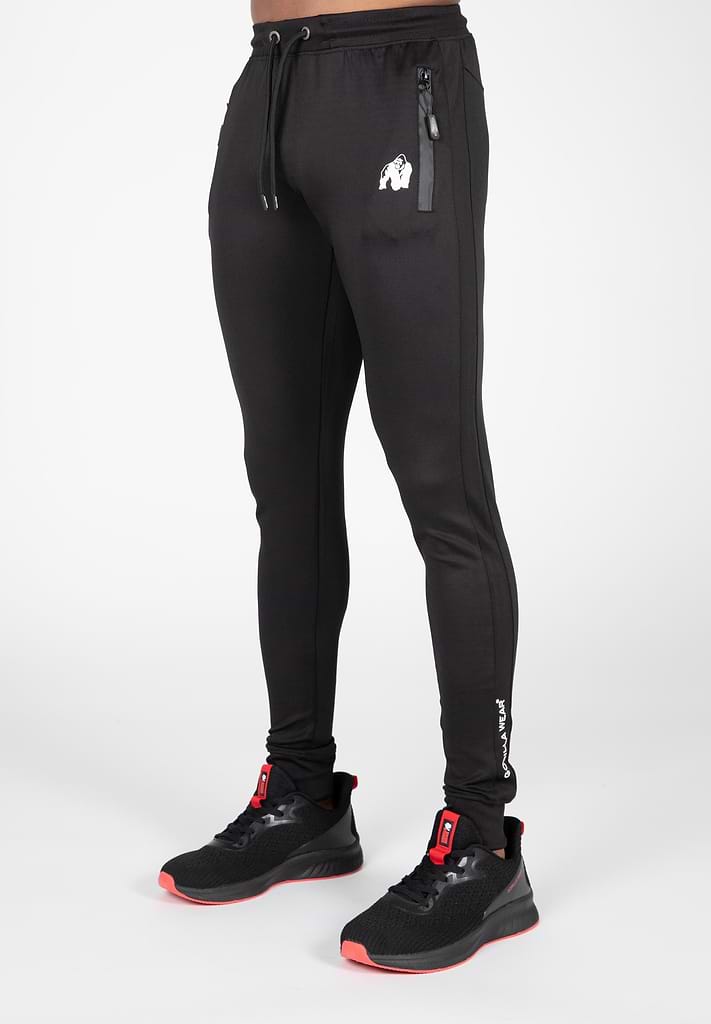 Kwd black tracksuit bottoms hotsell