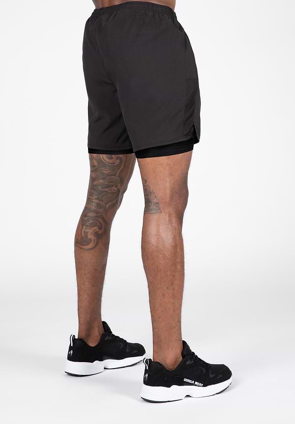 Modesto 2-In-1 Shorts - Black