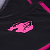 Carlin Compression Short Sleeve Top - Black/Pink