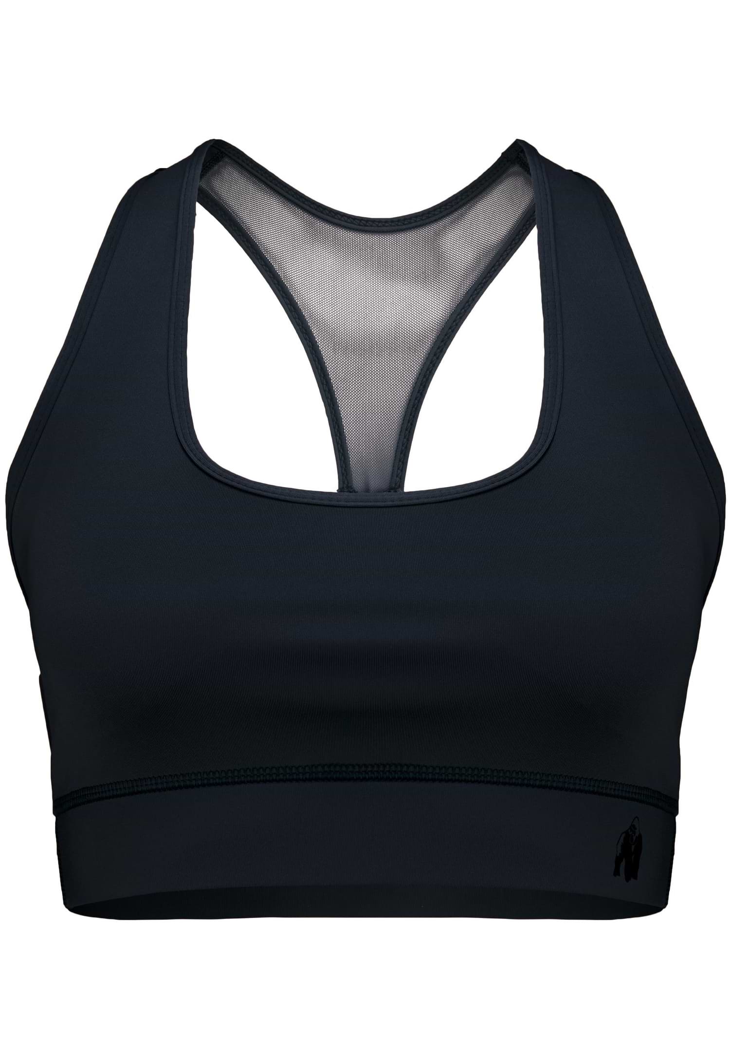 NWT women's MTA sport sports bra size L color black and gray in