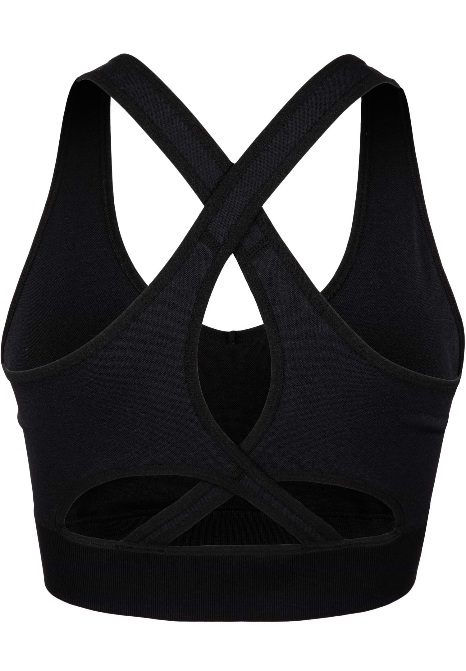 SMLNKOFN Women's Sports Bra Longline Wirefree Padded with Medium Support  Seamless Beauty Back Full Coverage Razorback Gym Bra Black at   Women's Clothing store