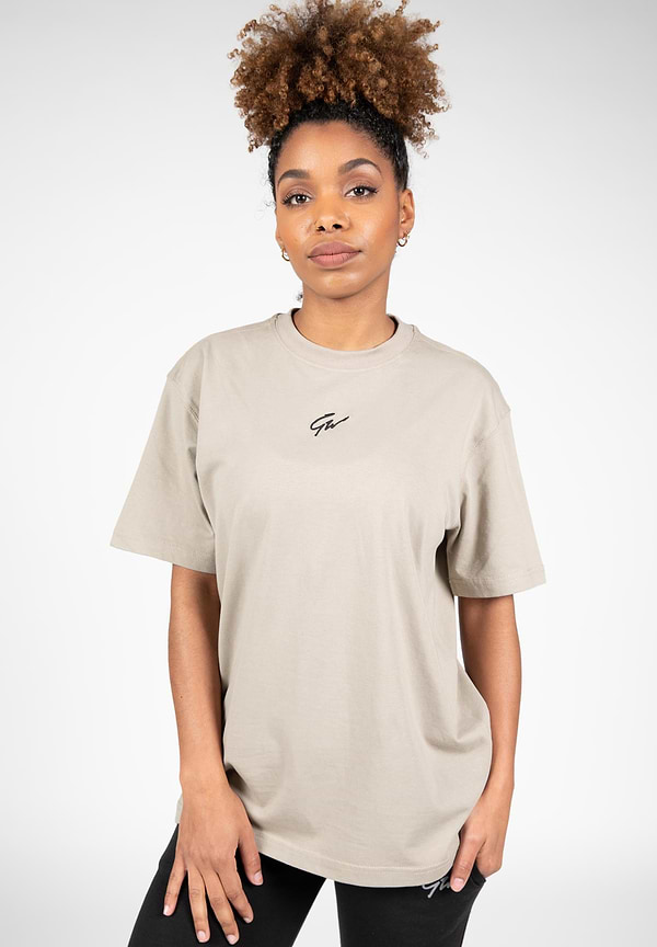 Bixby Oversized T-shirt - Beige