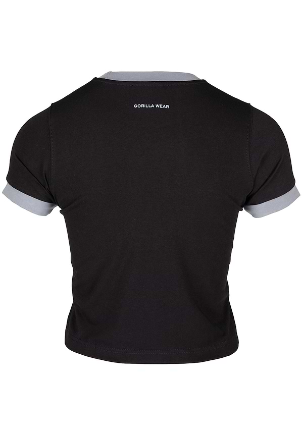 New Orleans Cropped T-shirt - Black