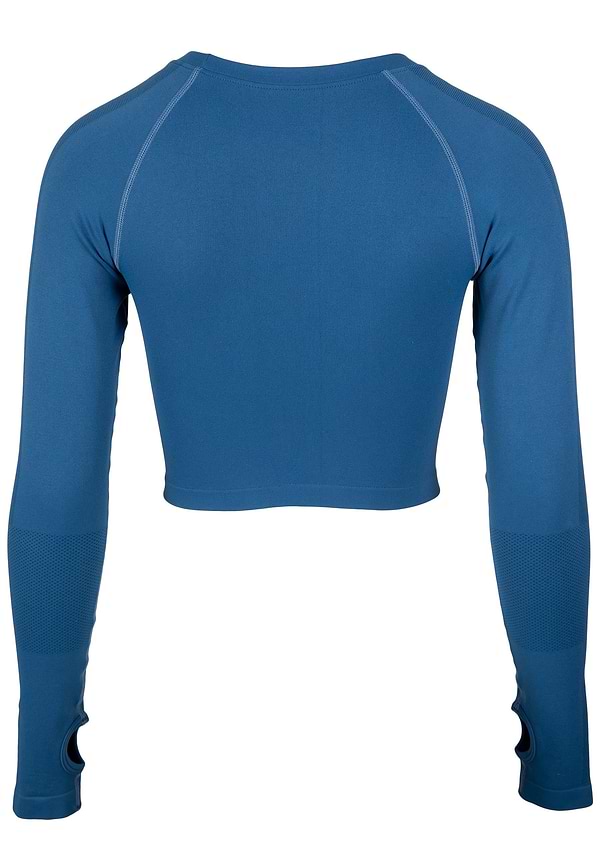 Hilton Seamless Long Sleeve - Blue