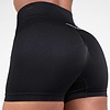 Quincy Seamless Shorts - Black