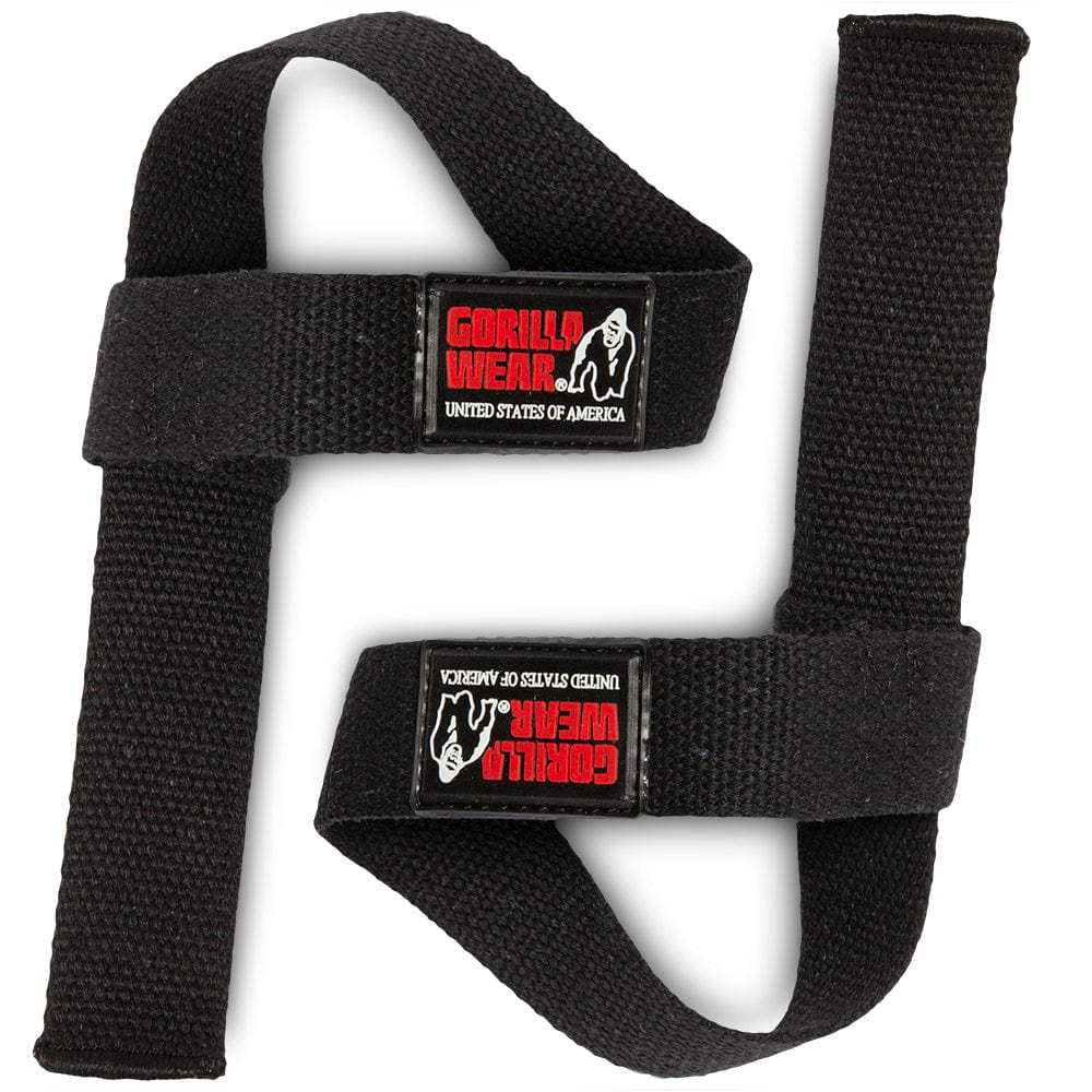 Non-Padded Lifting Straps - Black