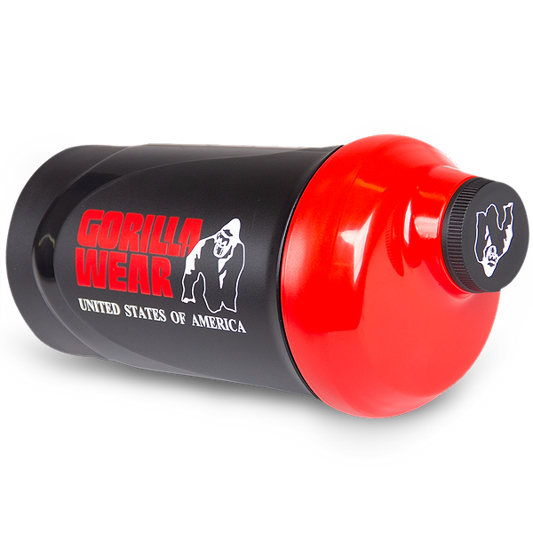 Gorilla Wear Wave Shaker 20.3 oz - Black/Red