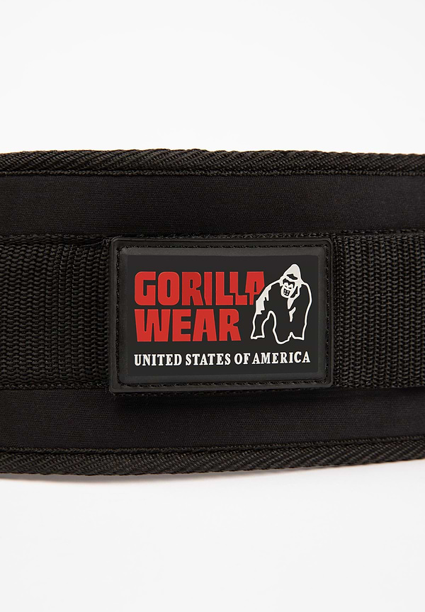 Gorilla Wear 4-inch Women Lifting Belt - Black